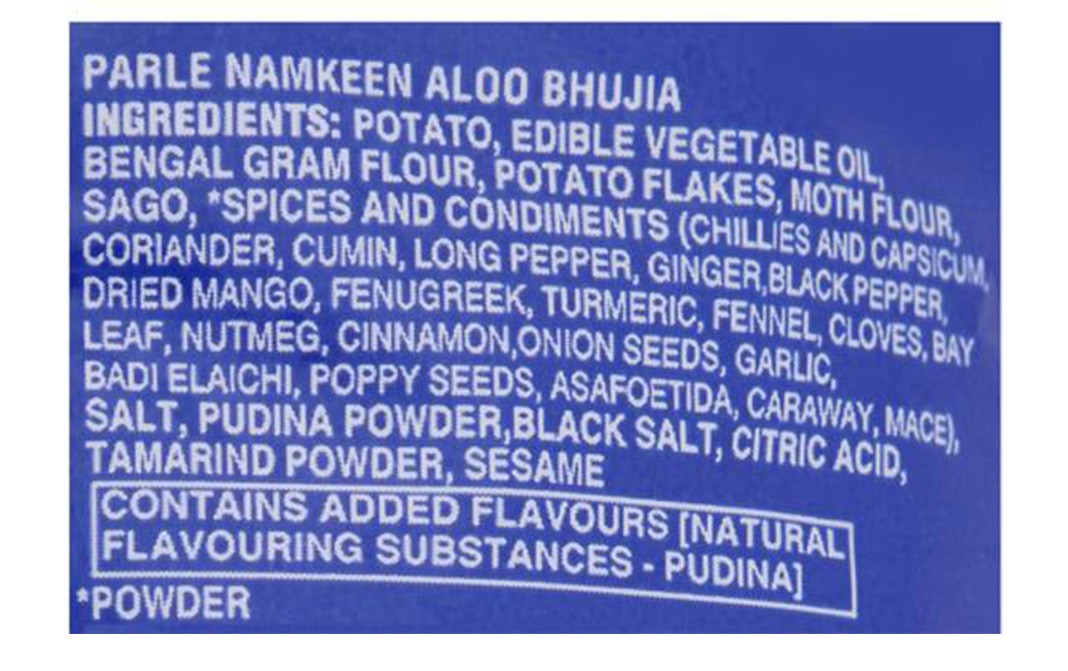 Parle Namkeen Aloo Bhujia   Pack  190 grams